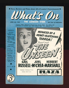 What's On No 492 April 6 1945