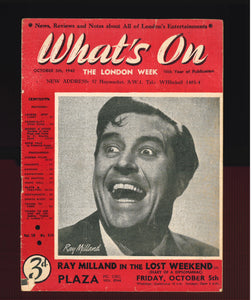 What's On No 518 Oct 5 1945
