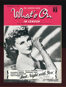 What's On No 525 Nov 23 1945
