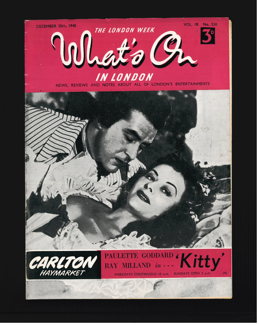 What's On No 530 Dec 28 1945