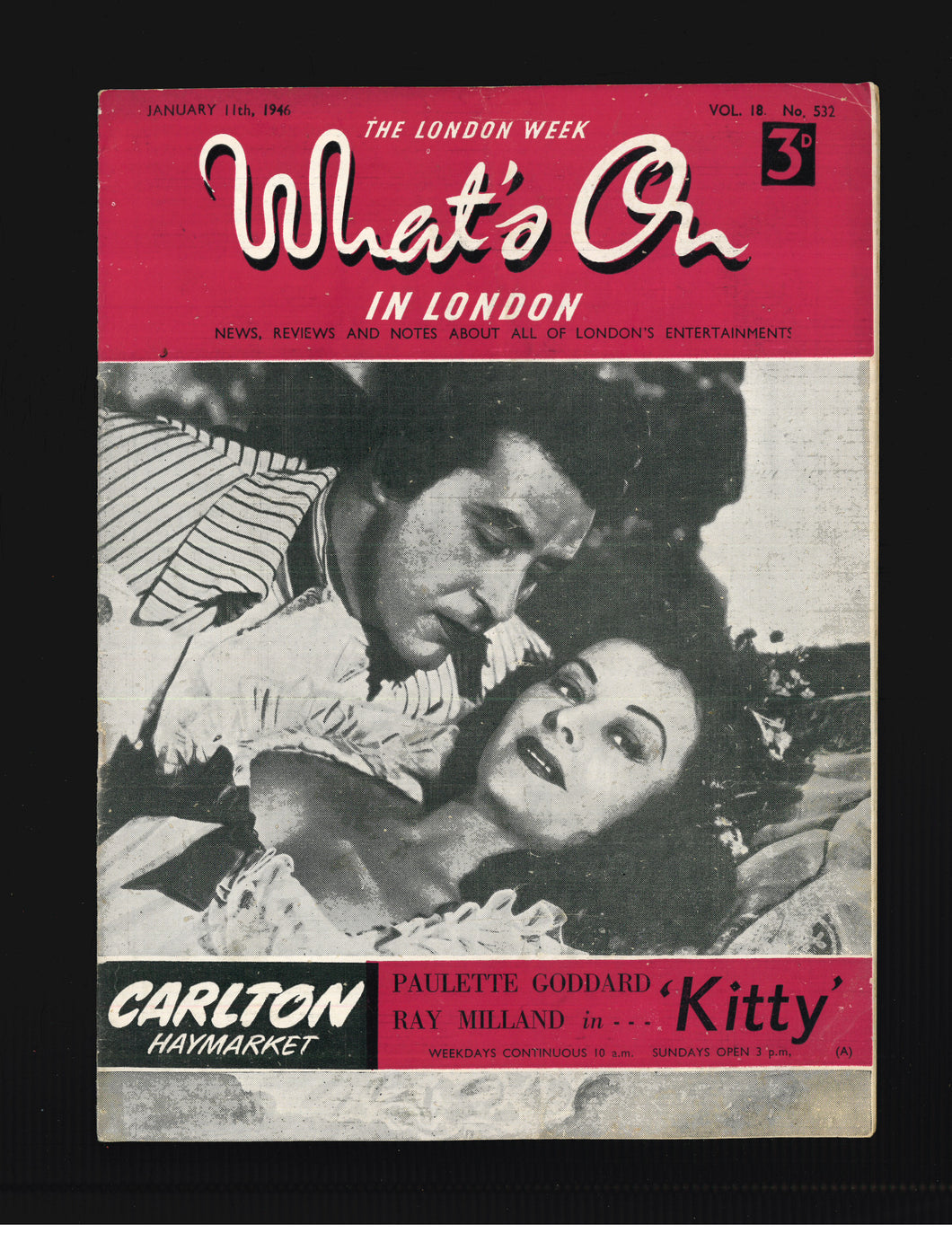 What's On No 532 Jan 11 1946