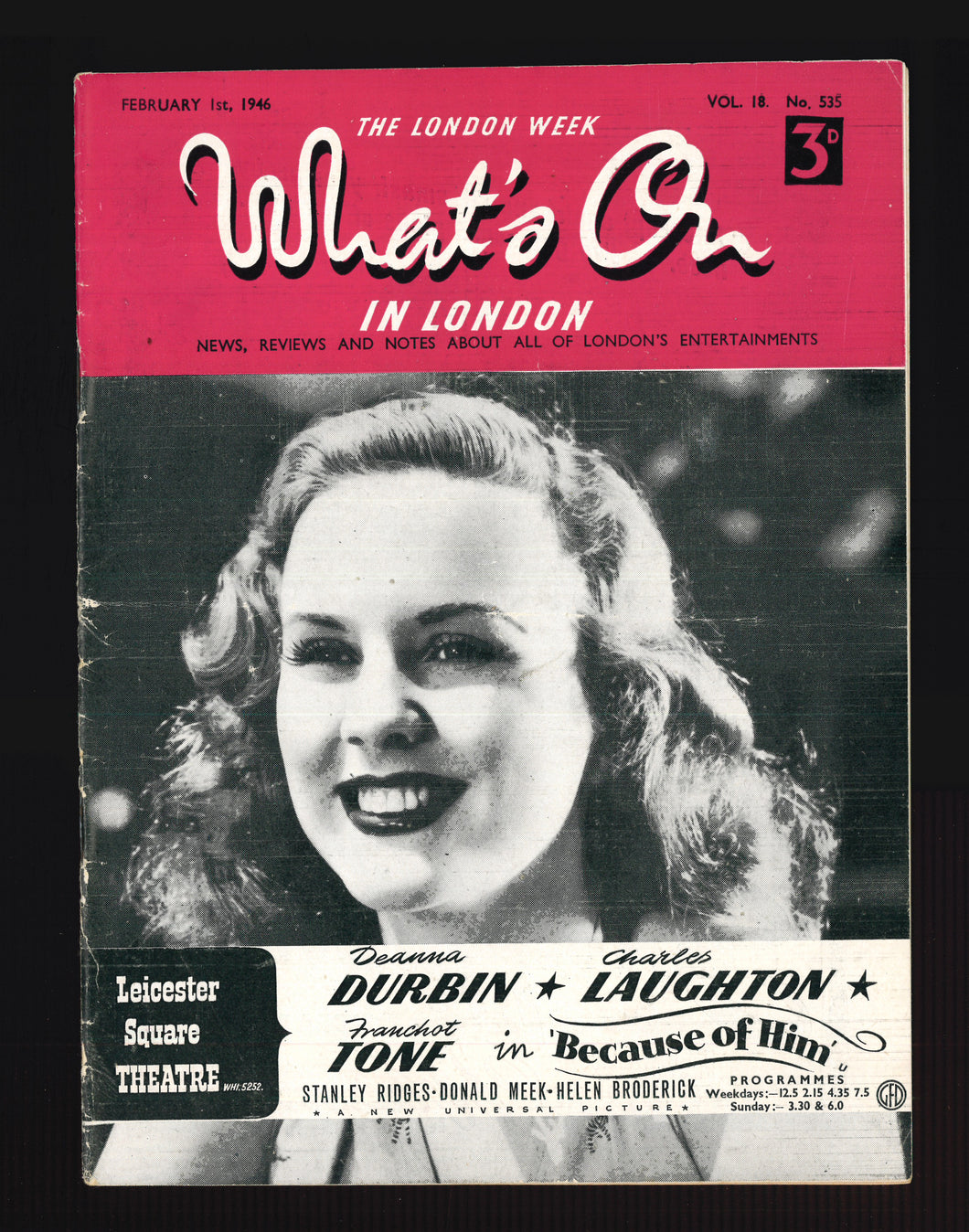 What's On No 535 Feb 1 1946