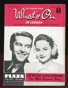What's On No 538 Feb 22 1946