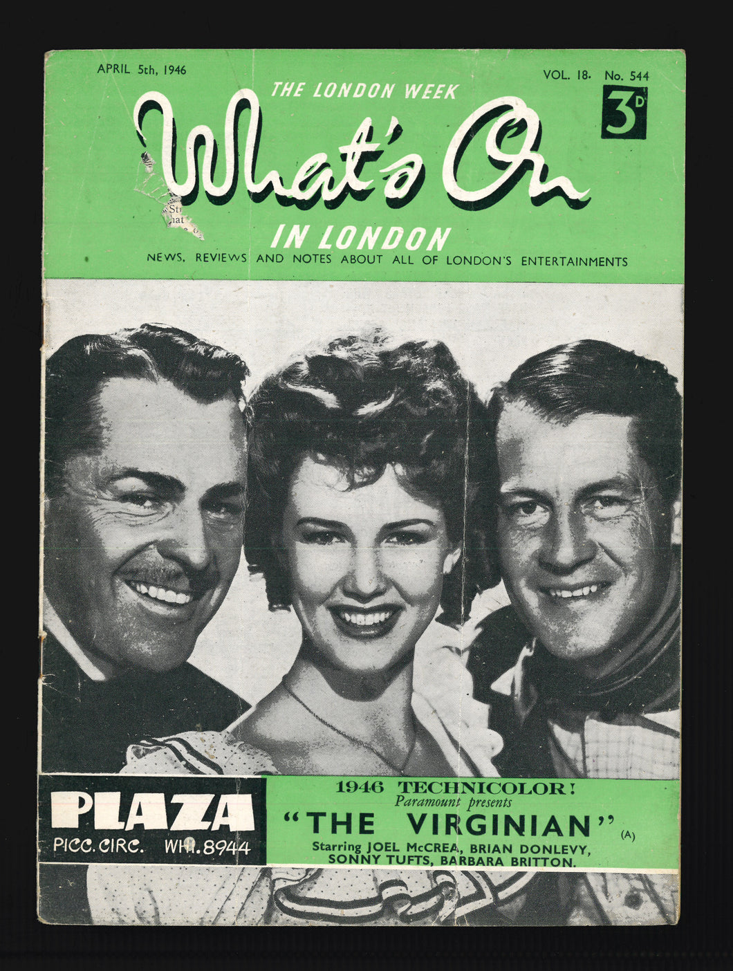 What's On No 544 April 5 1946