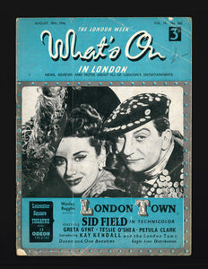 What's On No 565 Aug 30 1946