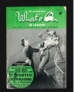 What's On No 885 Oct 31 1952