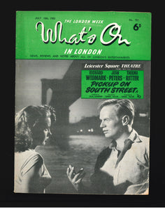 What's On No 921 July 10 1953