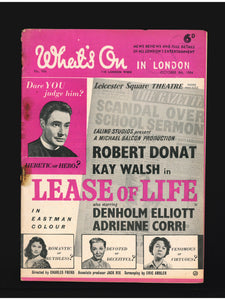 What's On No 986 Oct 8 1954