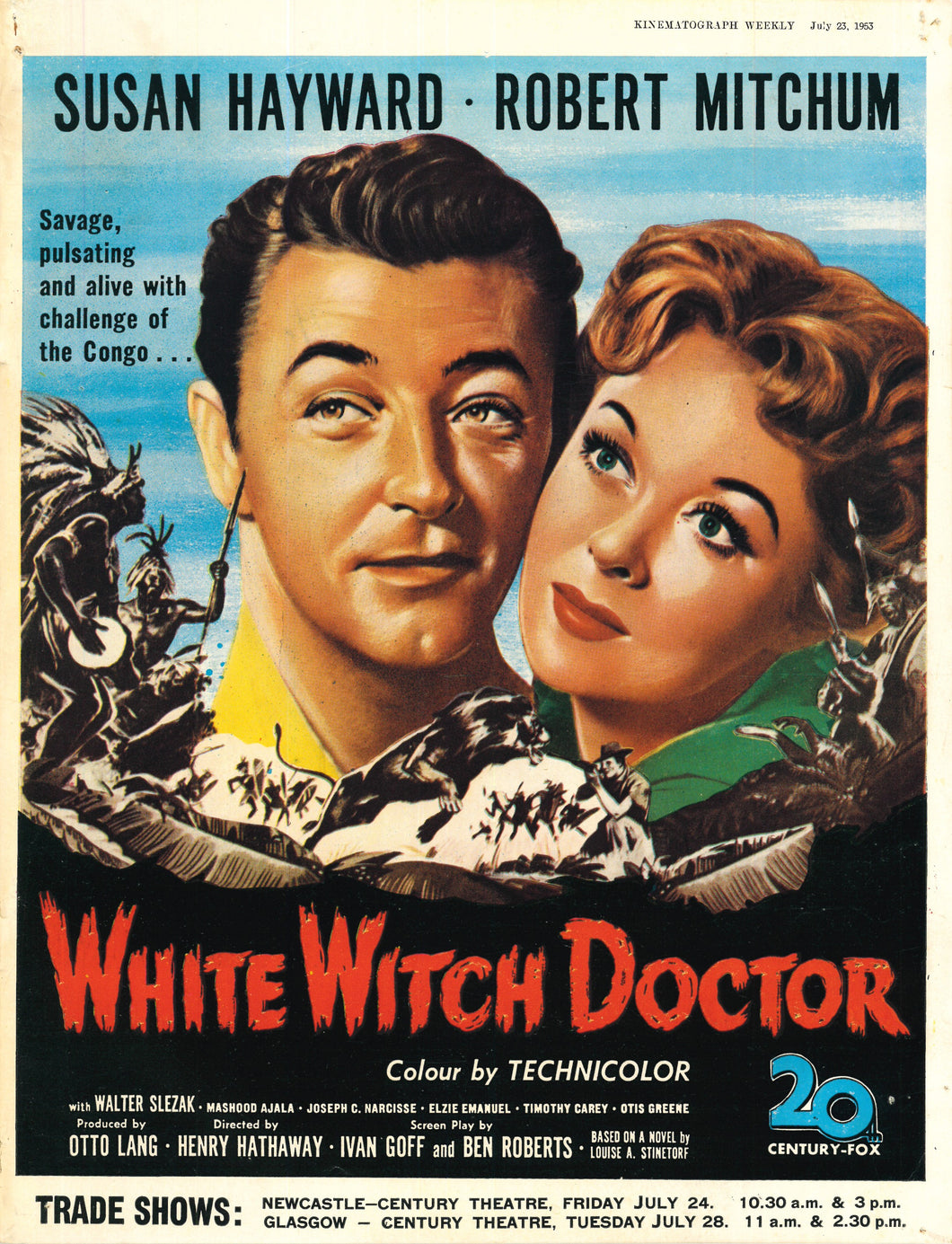 White Witch Doctor Art Print