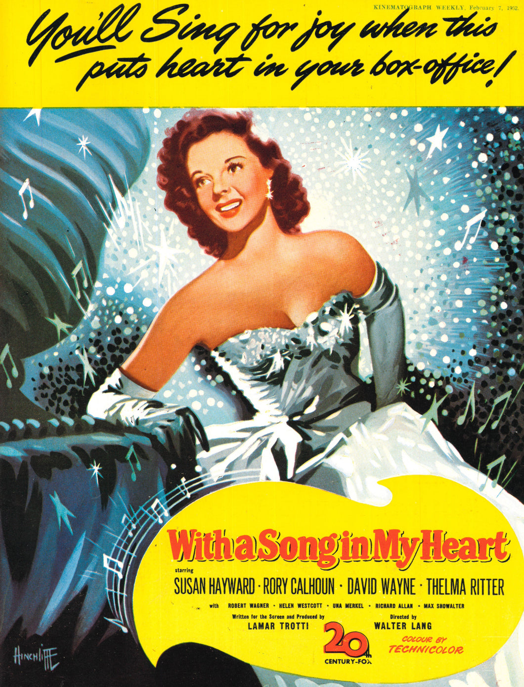 With a Song in My Heart Art Print