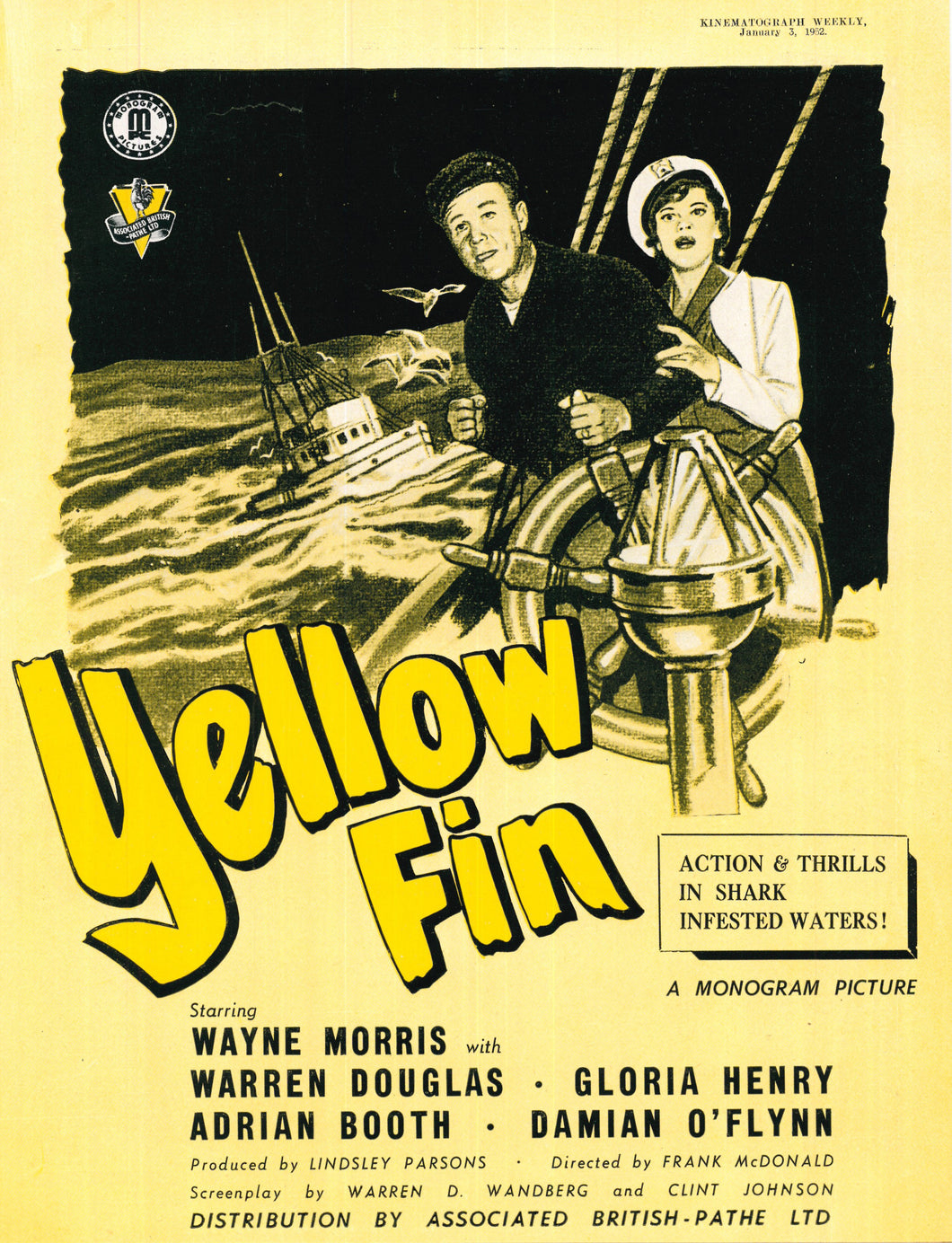 Yellow Fin Art Print