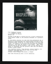 Load image into Gallery viewer, Whisper in the Dark, 1992 Press Kit
