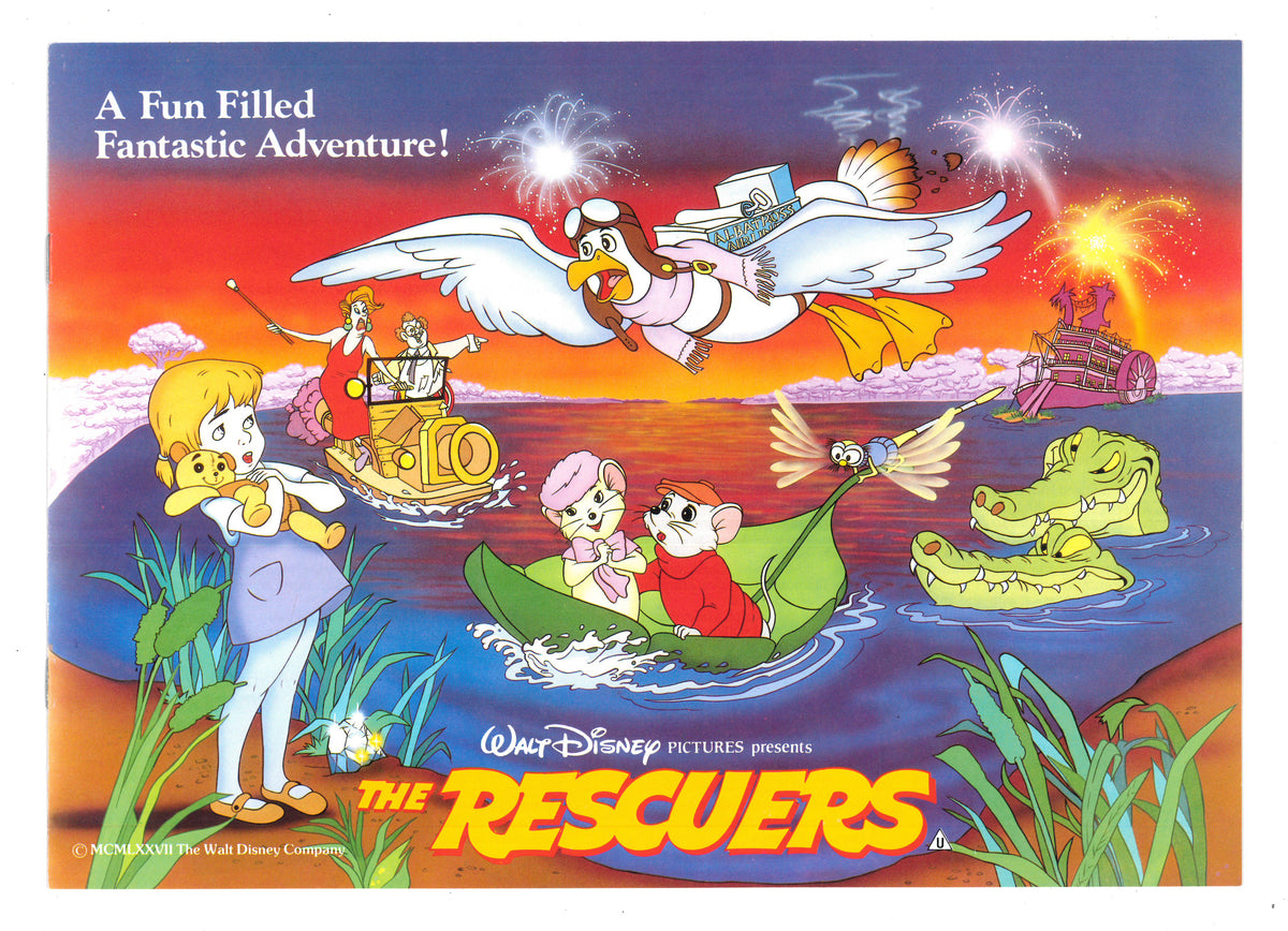 Rescuers, 1977 Press Kit – Vintage Magazine Company