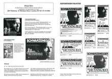 Load image into Gallery viewer, Running Man, 1987 Press Kit
