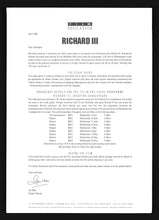 Load image into Gallery viewer, Richard III, 1995 Press Kit
