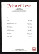 Load image into Gallery viewer, Priest Of Love, 1981 Press Kit
