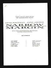 Load image into Gallery viewer, Narrow Margin, 1990 Press Kit
