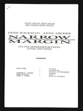 Load image into Gallery viewer, Narrow Margin, 1990 Press Kit
