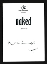 Load image into Gallery viewer, Naked, 1993 Press Kit
