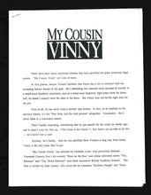 Load image into Gallery viewer, My Cousin Vinny, 1992 Press Kit
