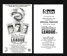 Load image into Gallery viewer, Major League, 1989 Press Kit (2)
