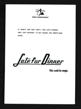 Load image into Gallery viewer, Late For Dinner, 1991 Press Kit (2)
