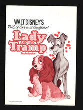 Load image into Gallery viewer, Lady and the Tramp, 1974 Press Kit (2)
