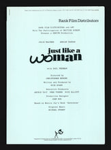 Load image into Gallery viewer, Just like a Woman, 1992 Press Kit
