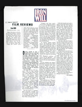 Load image into Gallery viewer, Iron Will, 1994 Press Kit
