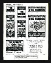 Load image into Gallery viewer, Heroes, 1977 Press Kit
