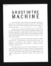 Load image into Gallery viewer, Ghost in the Machine, 1993 Press Kit
