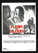 Load image into Gallery viewer, Flesh and Blood, 1985 Press Kit
