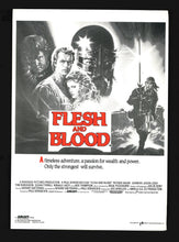 Load image into Gallery viewer, Flesh and Blood, 1985 Press Kit (2)
