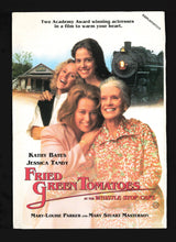 Load image into Gallery viewer, Fried Green Tomatoes at the Whistle Stop Cafe, 1991 Press Kit
