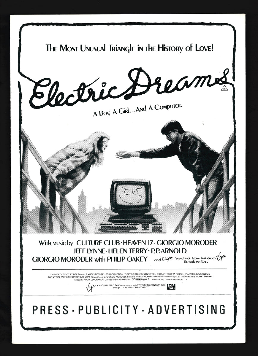 Electric Dreams, 1984 Press Kit – Vintage Magazine Company