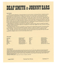 Load image into Gallery viewer, Deaf Smith &amp; Johnny Ears, 1973 Press Kit
