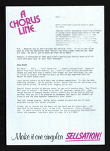 Load image into Gallery viewer, Chorus Line, 1985 Press Kit
