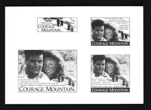 Load image into Gallery viewer, Courage Mountain, 1990 Press Kit

