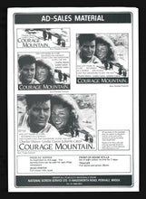 Load image into Gallery viewer, Courage Mountain, 1990 Press Kit
