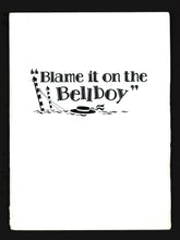Load image into Gallery viewer, Blame It on the Bellboy, 1992 Press Kit (2)
