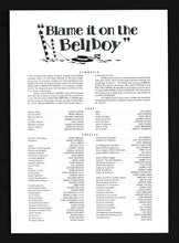 Load image into Gallery viewer, Blame It on the Bellboy, 1992 Press Kit (2)
