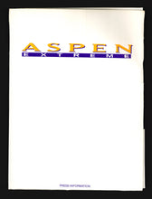 Load image into Gallery viewer, Aspen Extreme, 1993 Press Kit
