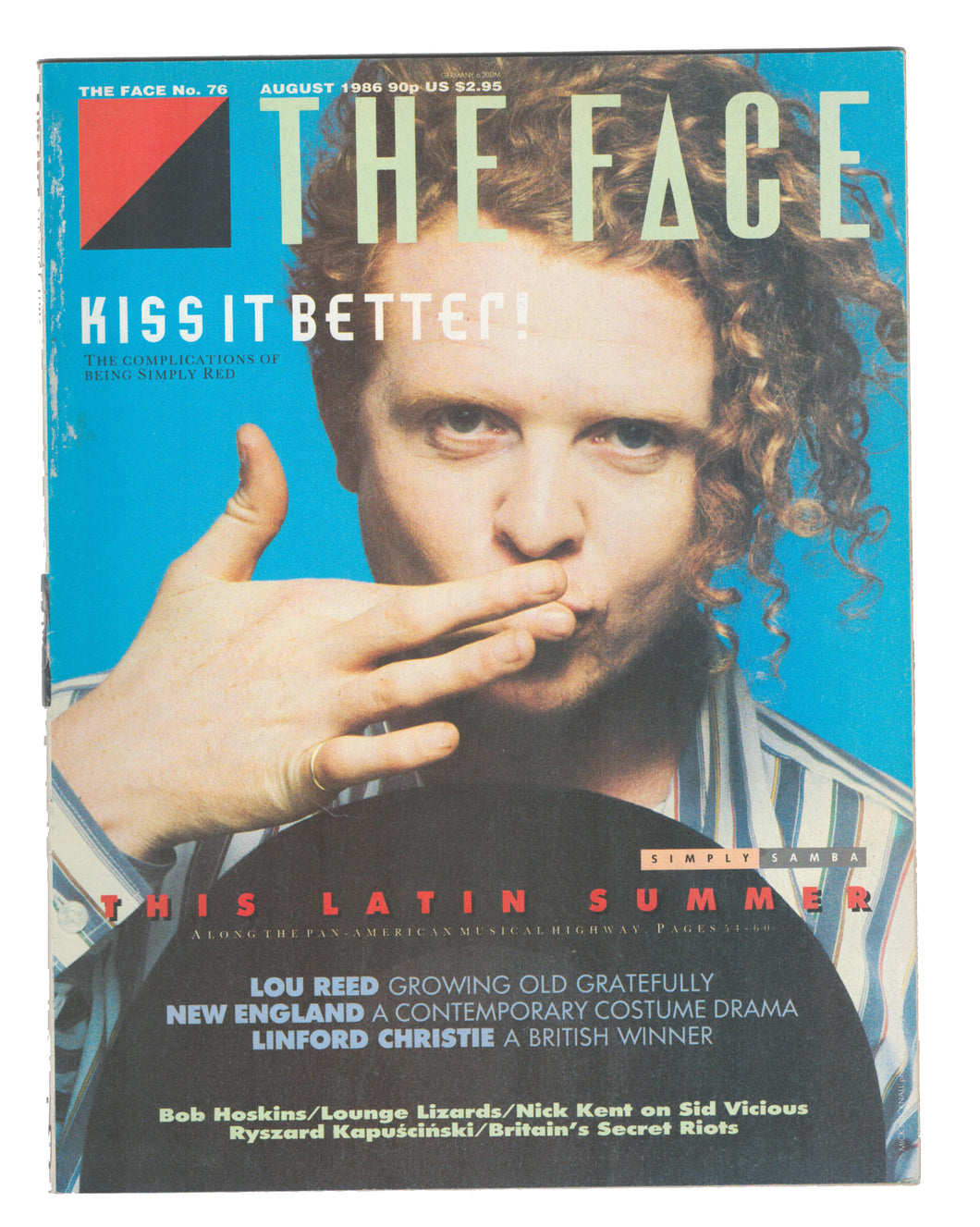 The Face No 76 Aug  1986