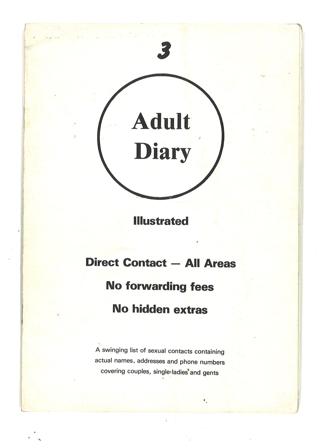 Adult diary