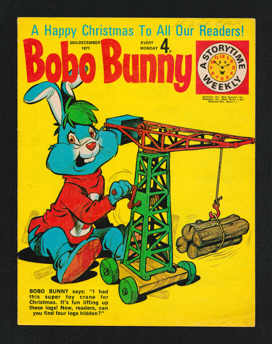 Bobo Bunny Dec 25 1971 – Vintage Magazine Company