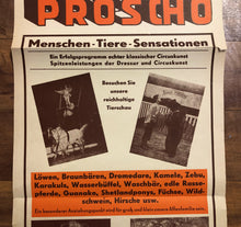 Load image into Gallery viewer, Circus Proscho, 1964
