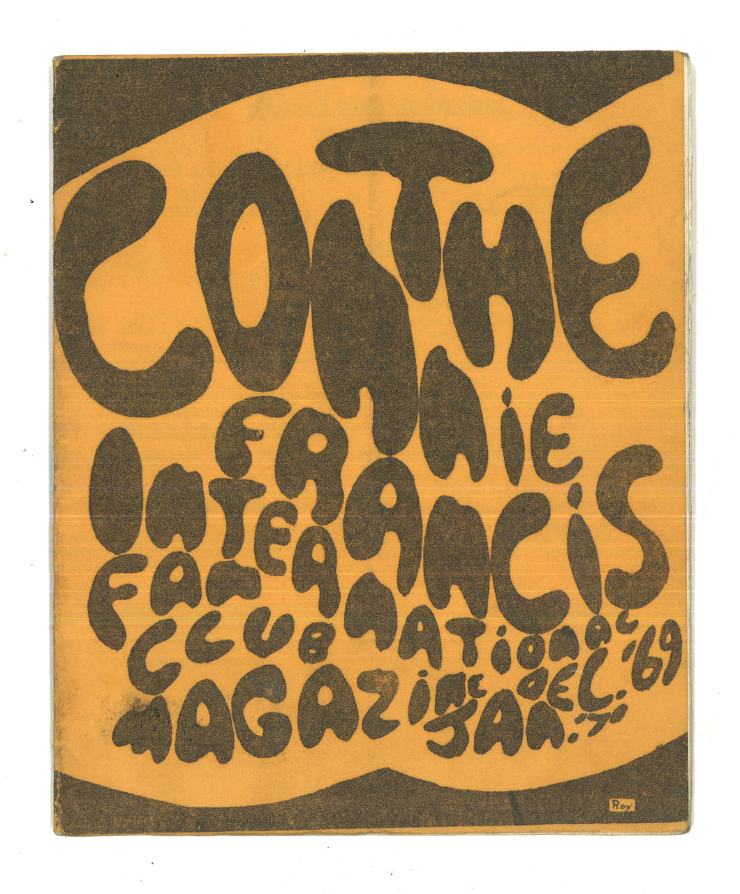 Connie Francis Fan Club Magazine Dec 1969