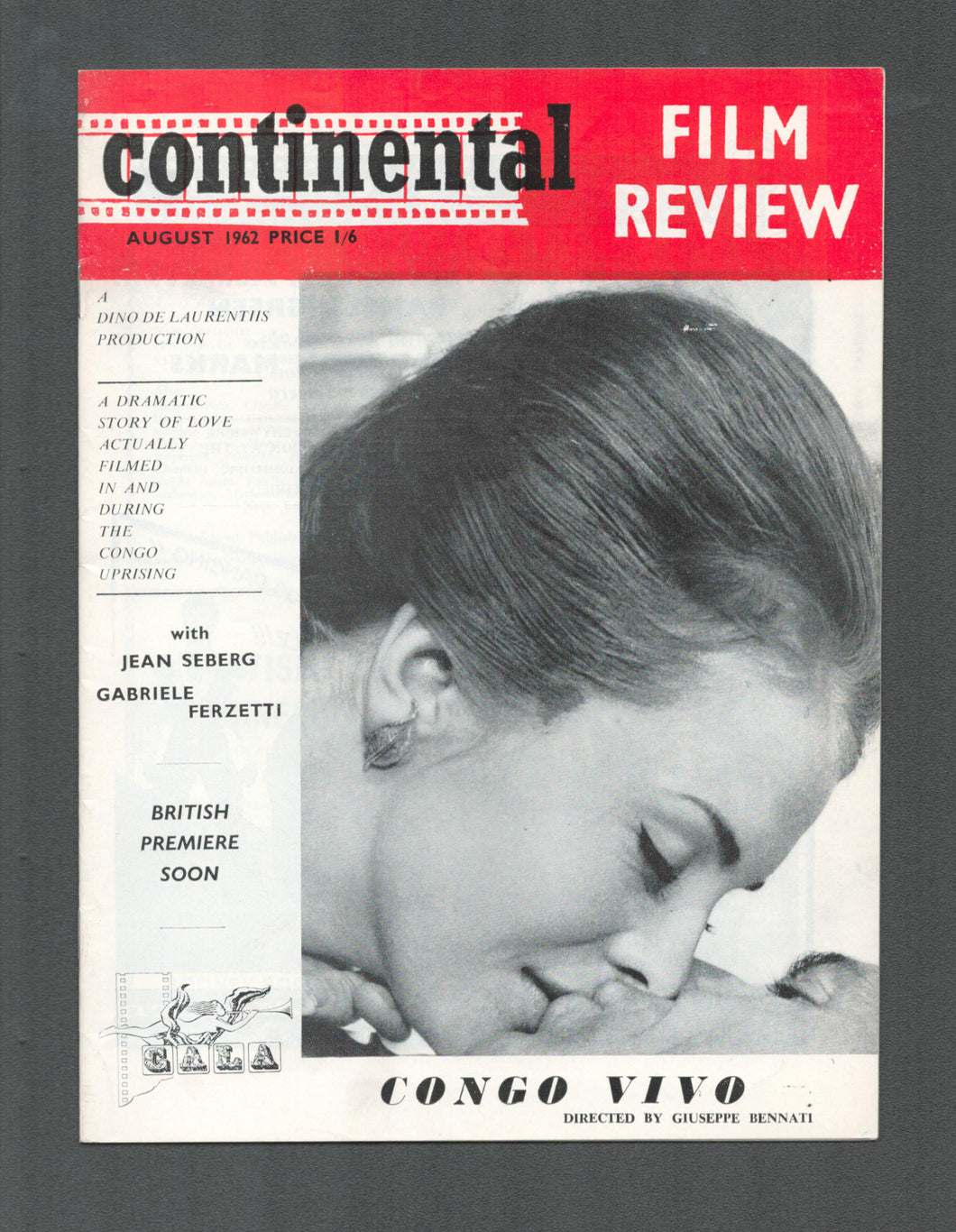 Continental Film Review Aug 1962