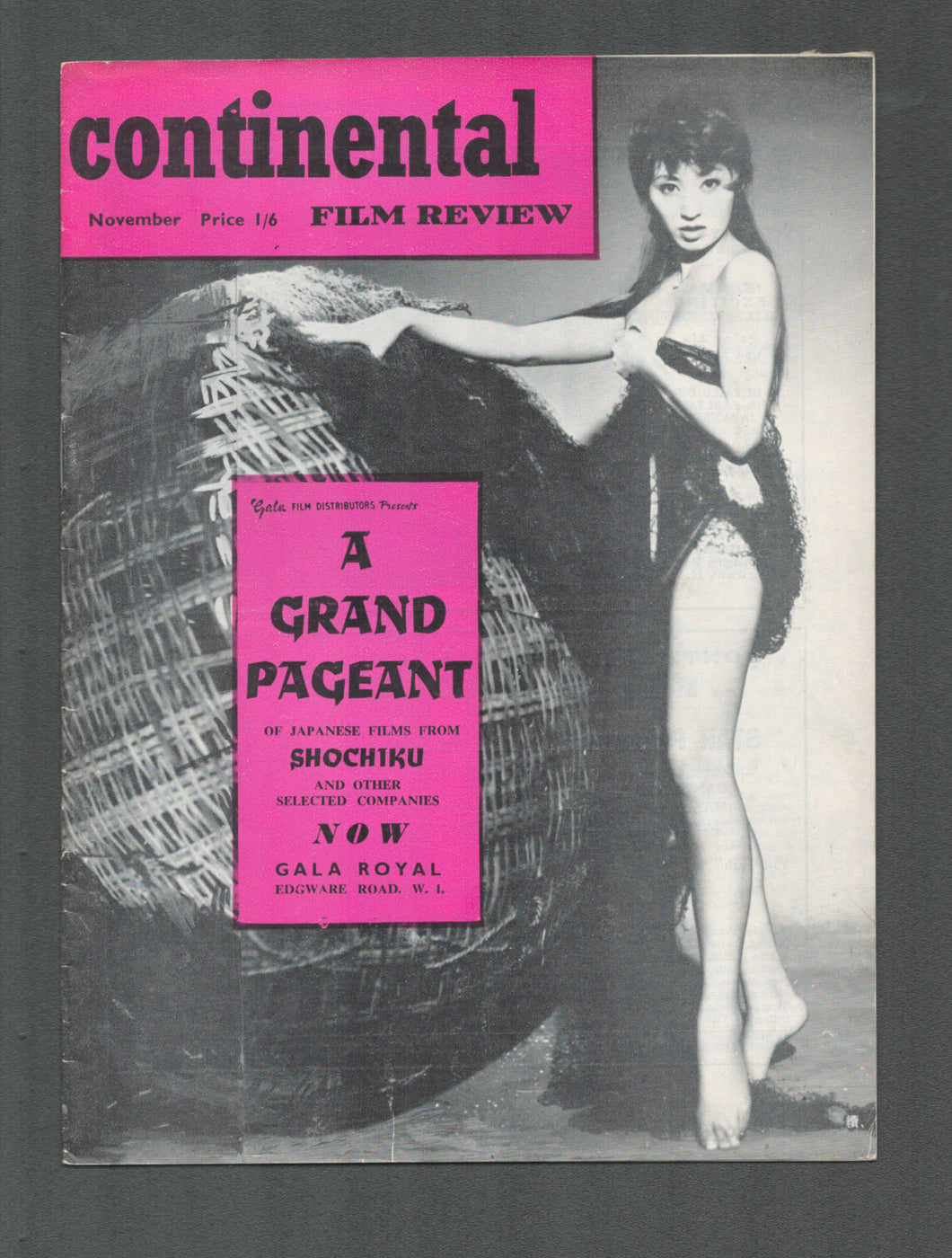 Continental Film Review Nov 1960