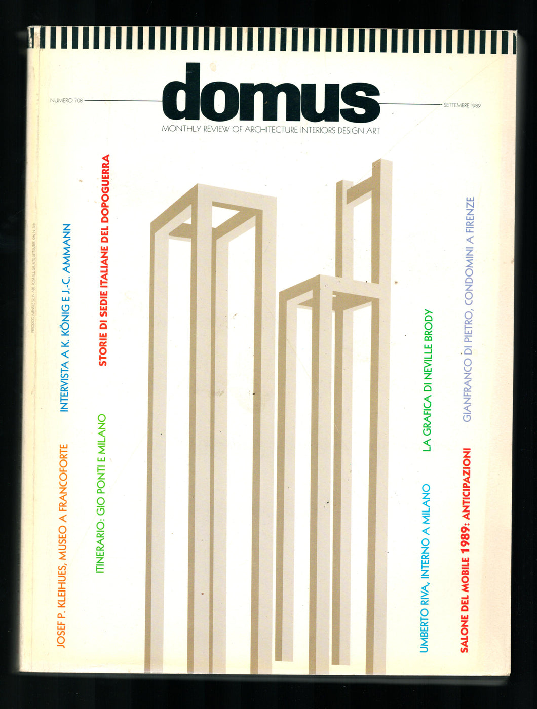 Domus No 708 Sep 1989